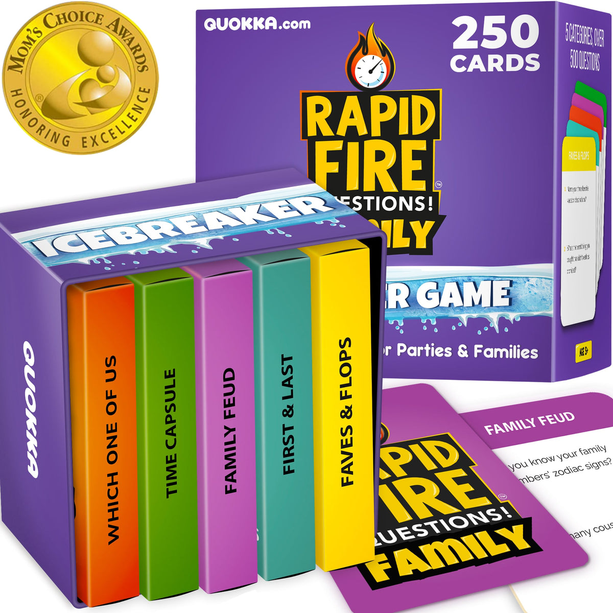 Family Conversation Cards Game