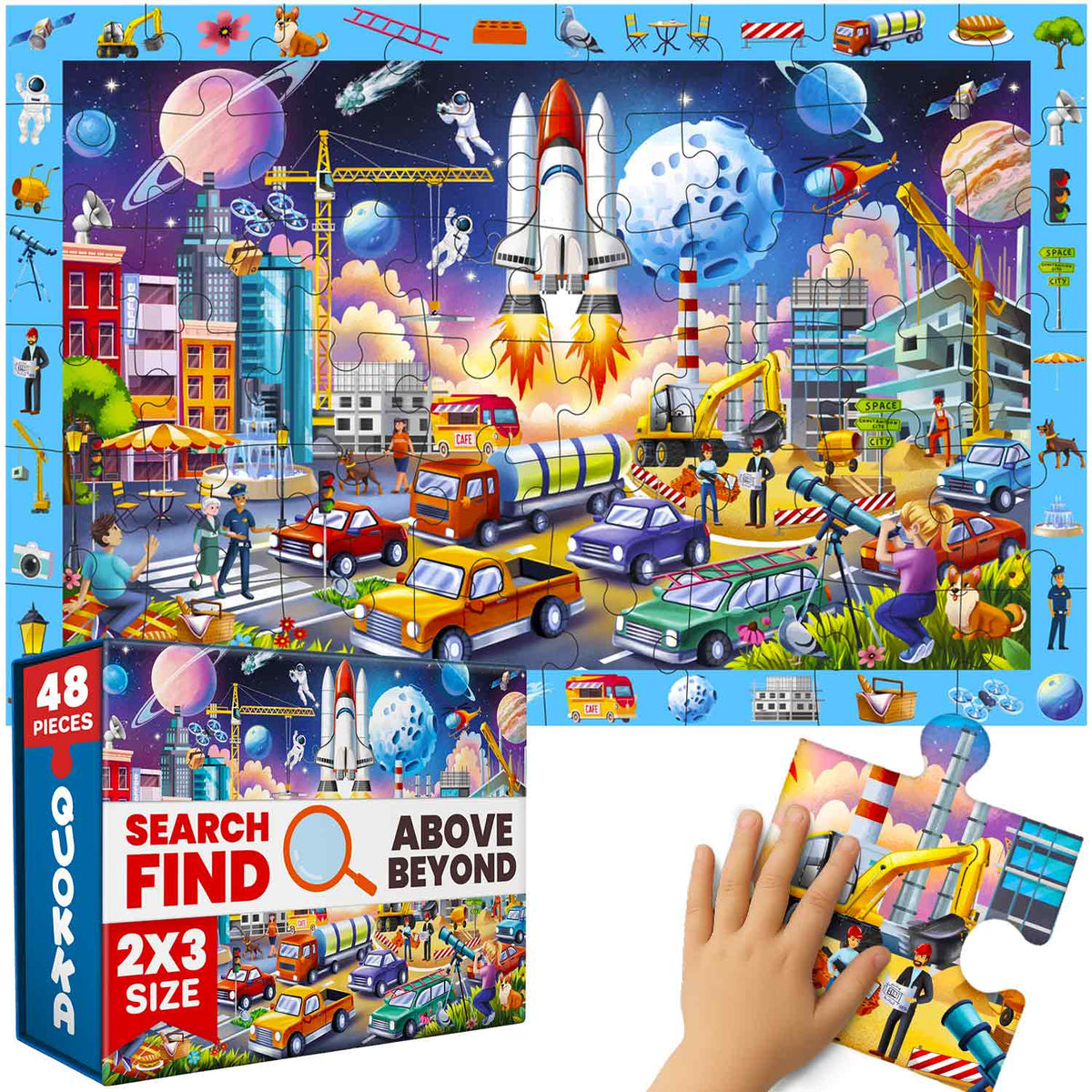 Floor puzzles for Kids Ages 4-8