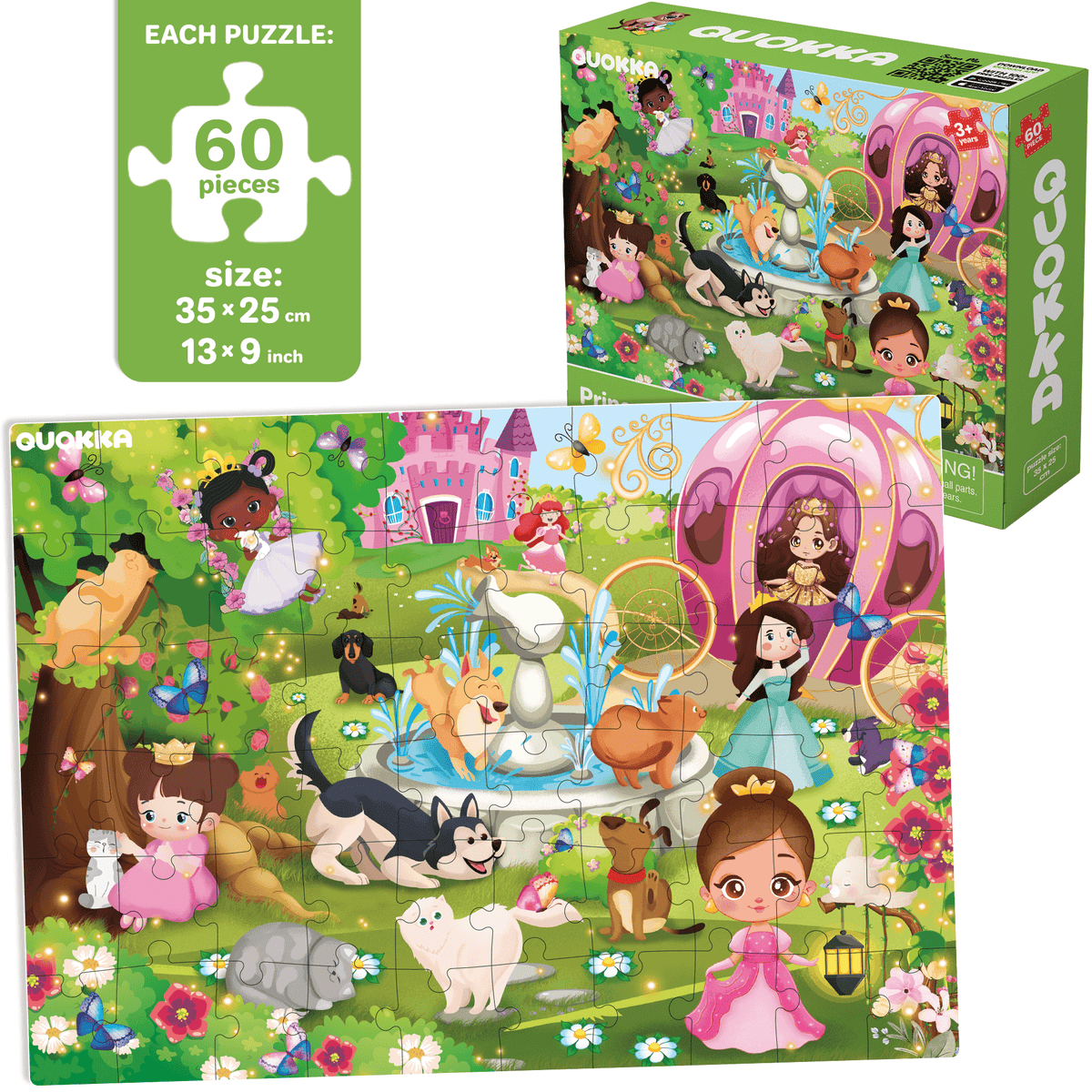 62 Pcs Forest Fairy Tale