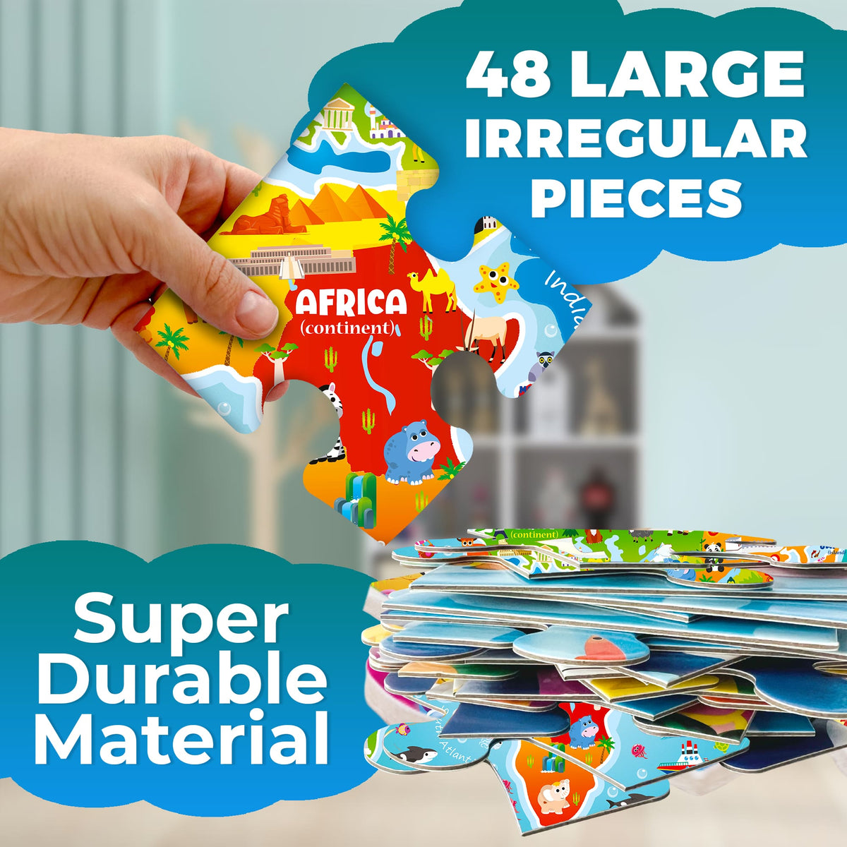 Giant Floor Puzzle for Kids