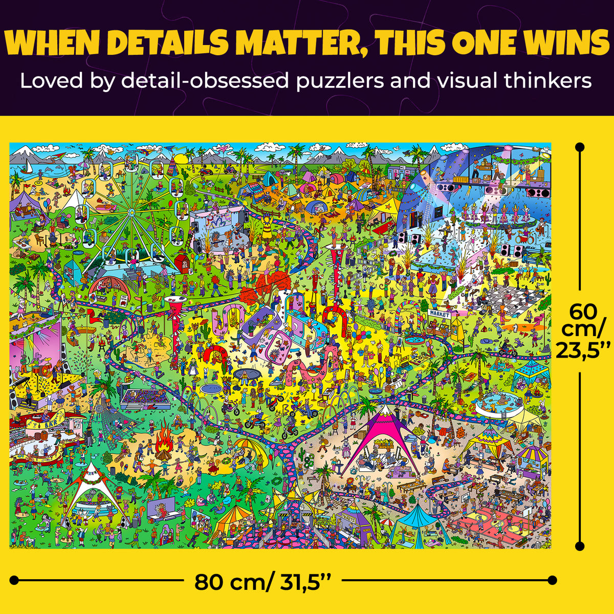 Detailed Visual Puzzle Game