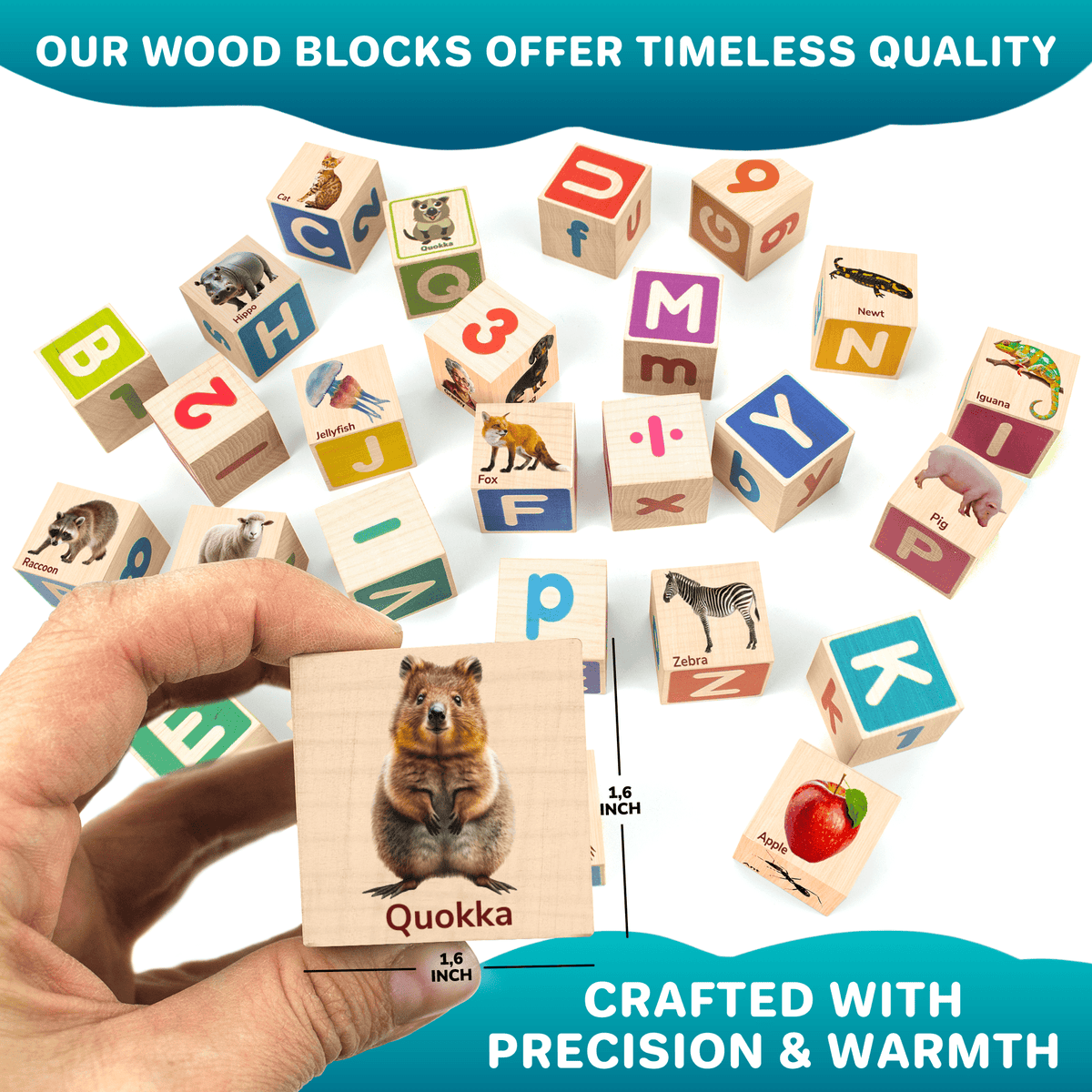 Montessori Wooden Blocks