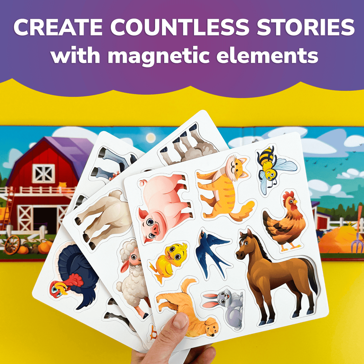 Magnetic Puzzles Toy