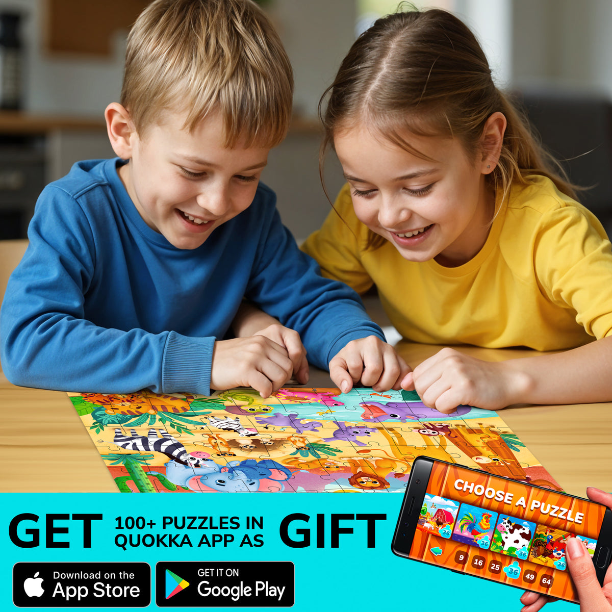 QUOKKA APP Choose a Puzzle