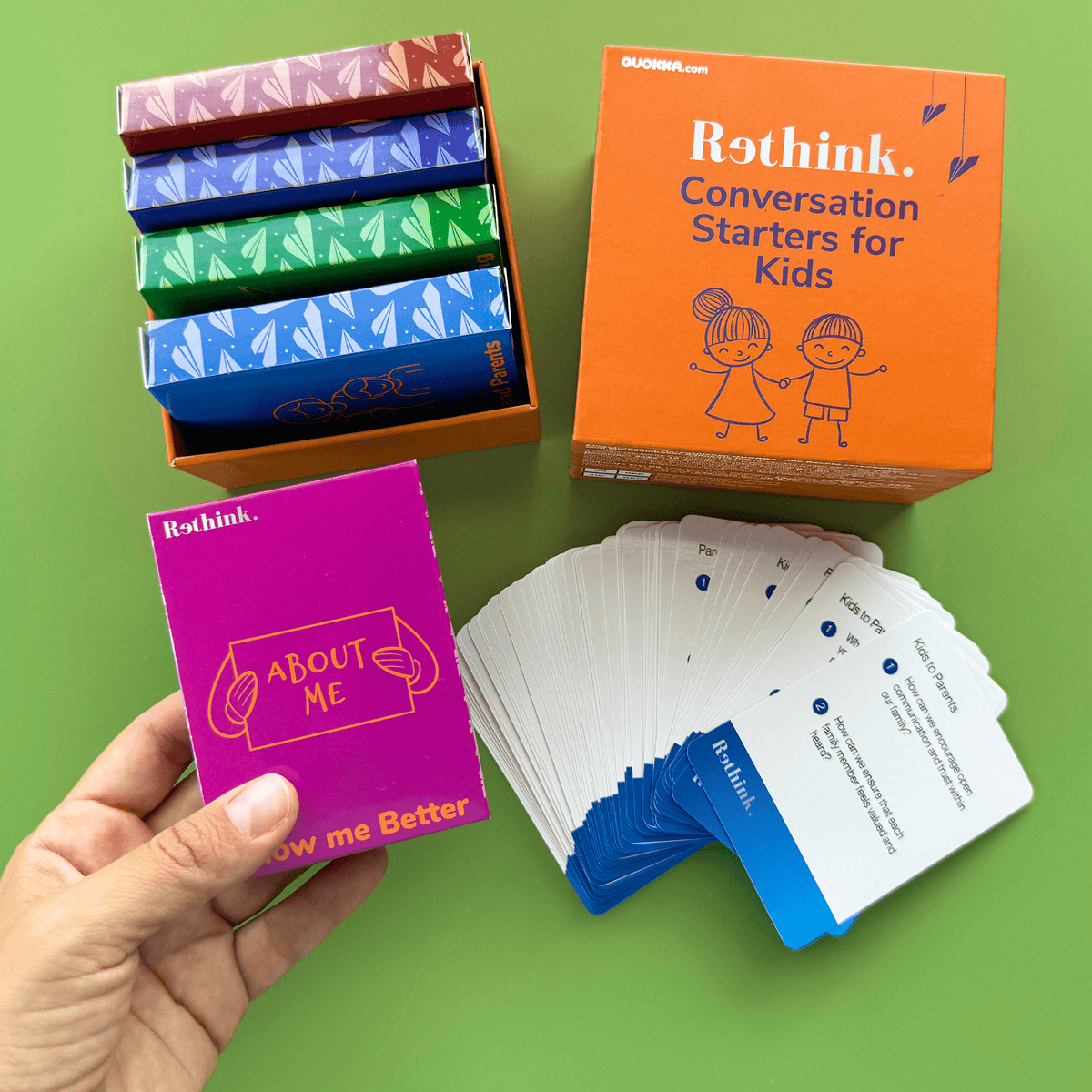 QUOKKA Rethink!: Conversation Starters for Kids and Family