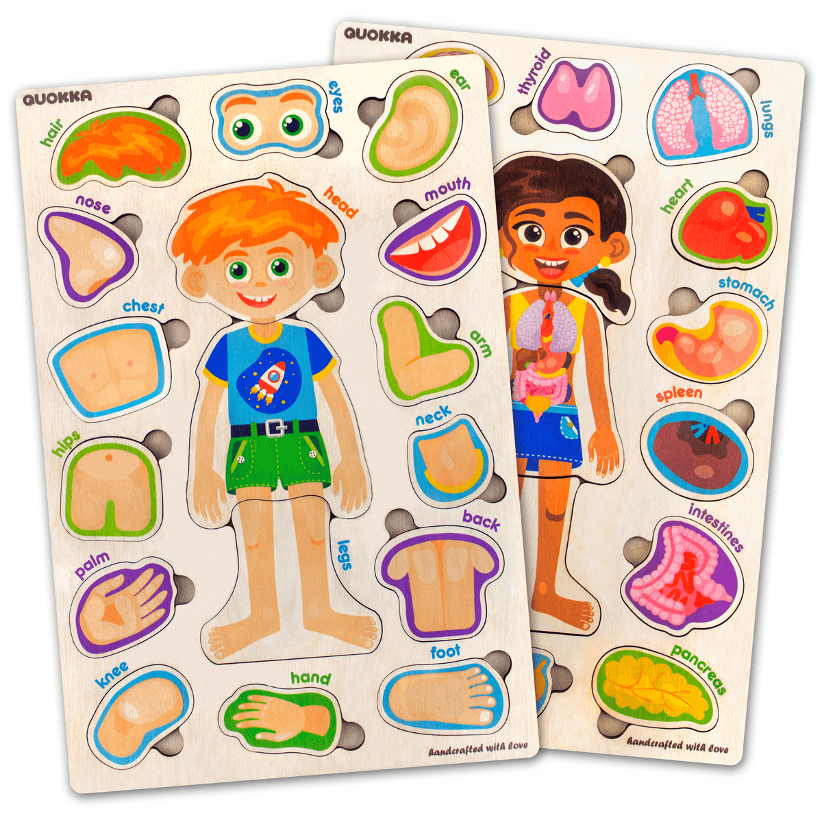 Puzzles for Toddlers Games Our Boby Parts | Preschool Learning Toys