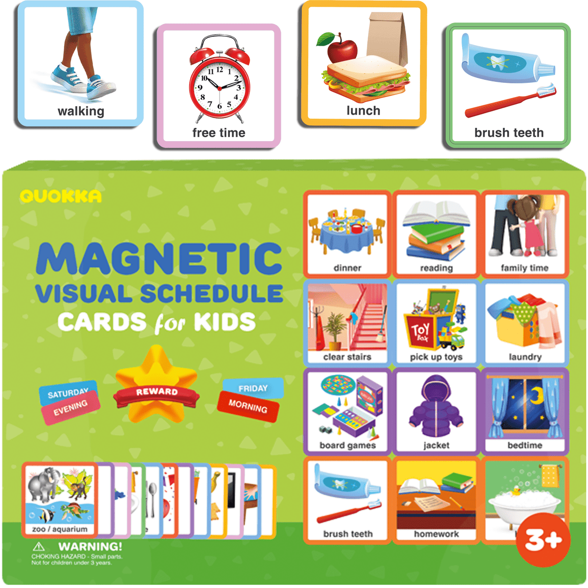Behavior Chore Chart Cards for Kids