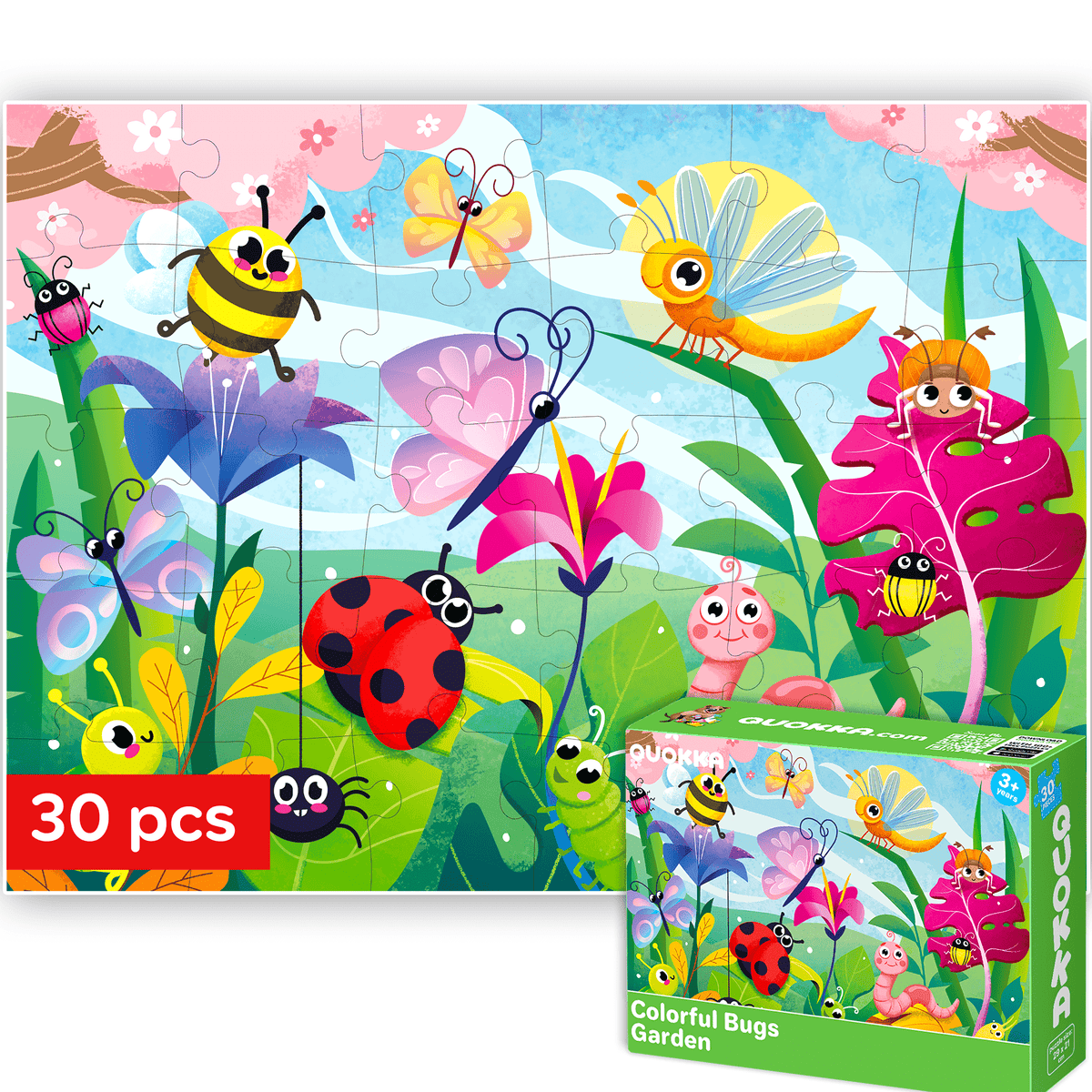 30 Pieces Puzzles for Toddlers