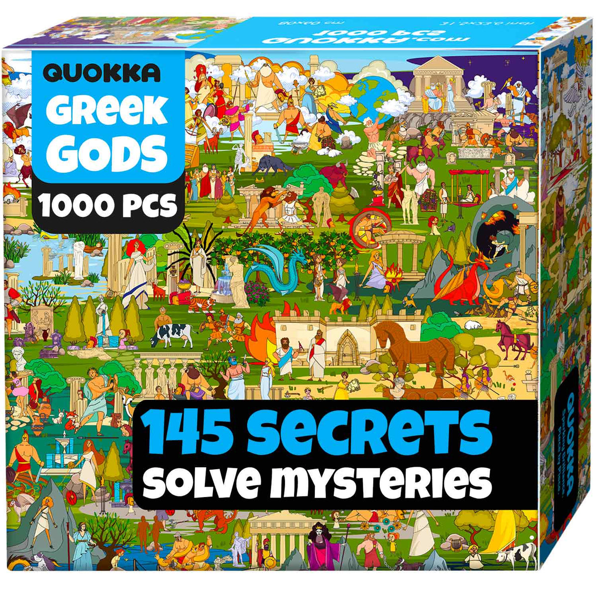 1000 Piece Puzzle for Adults Greek Gods