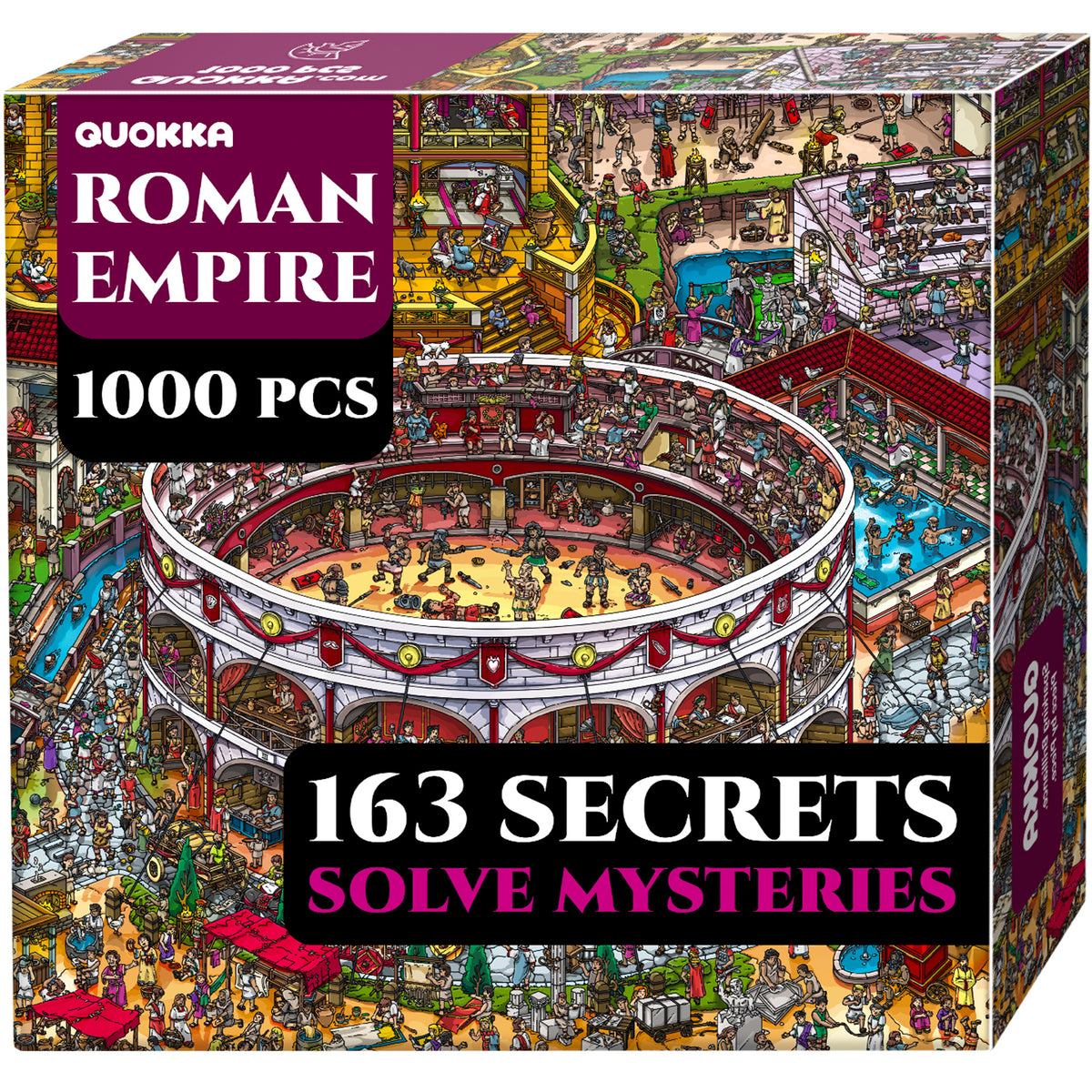 1000 Pcs Puzzle for Adults with Hidden Tasks | Roman Empire