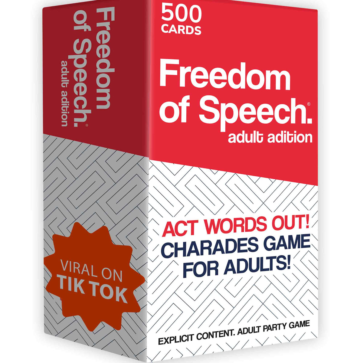 Party Card Games Freedom of Speech for Adults