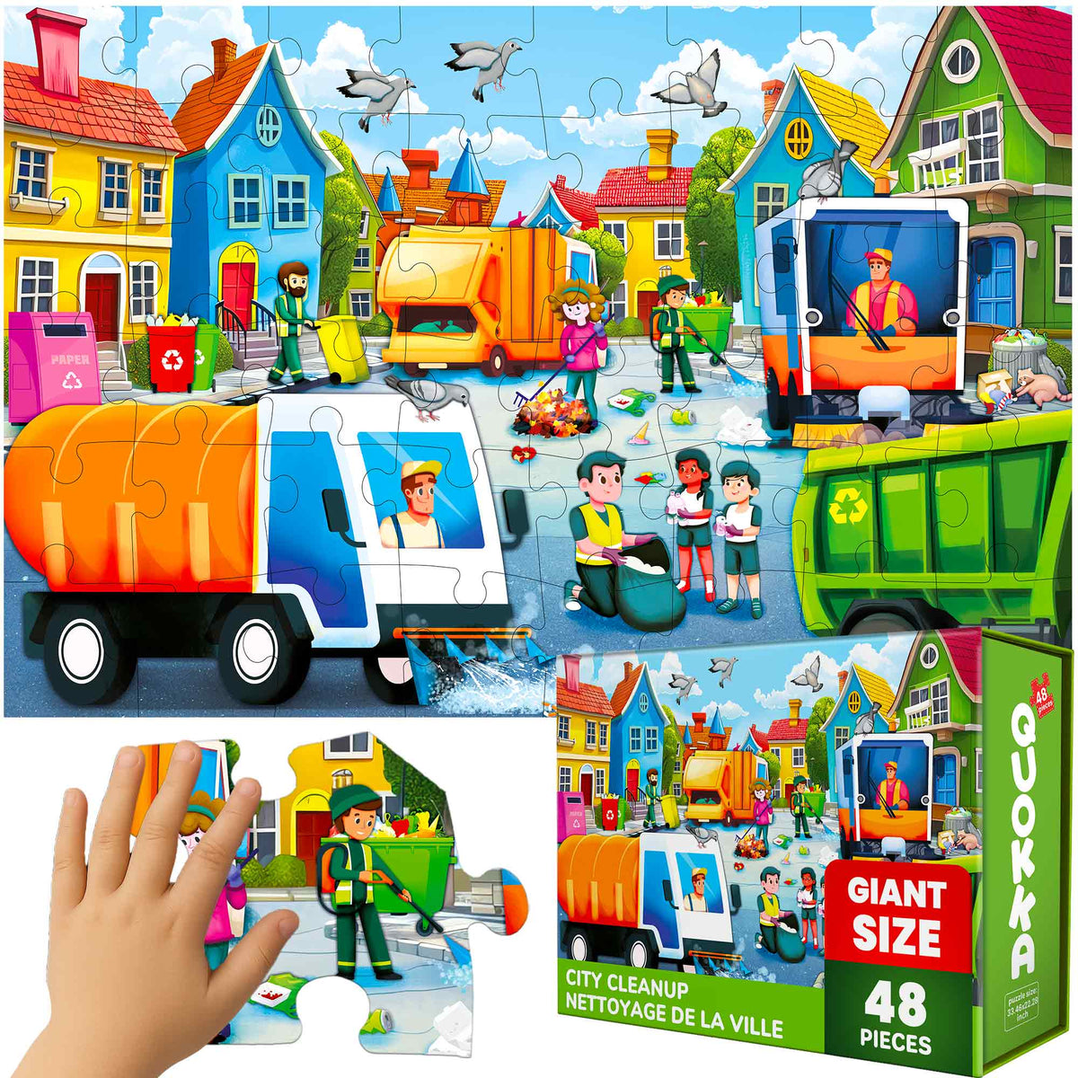 Giant Floor Puzzle for Kids