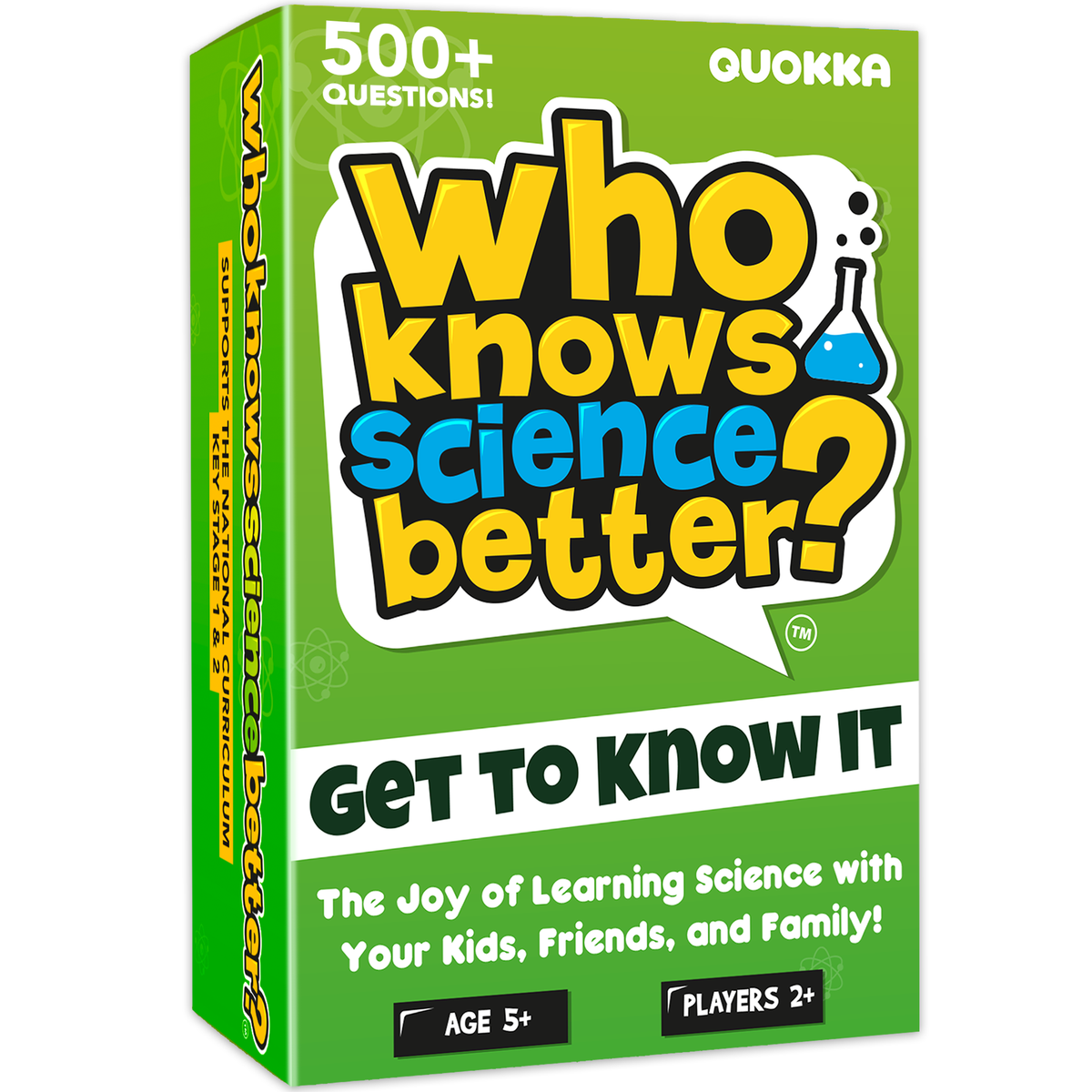 Trivia Game Who Knows Science Better? for Kids & Family