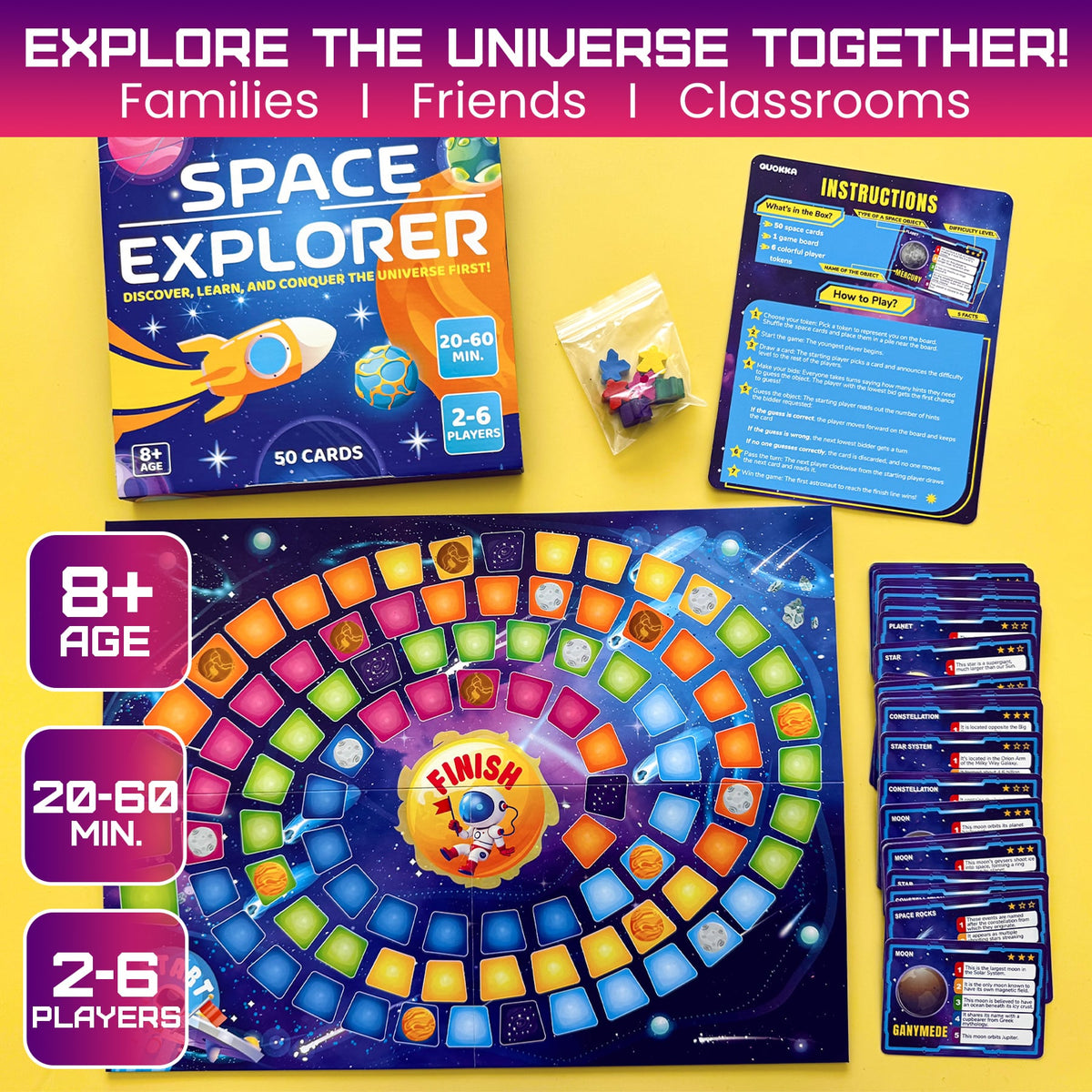 Trivia Board Game for Kids 