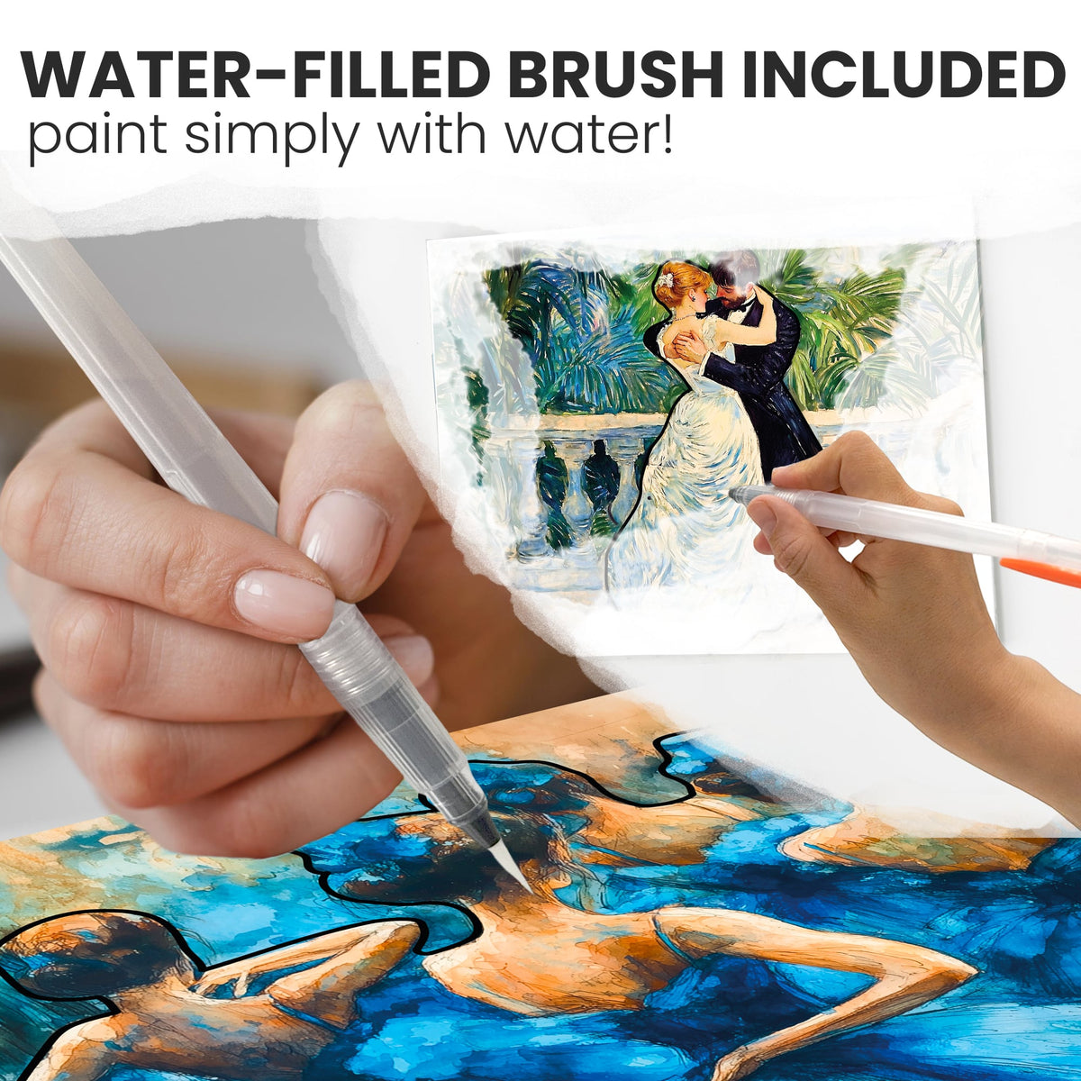 Water Painting Dementia Activities for Seniors | Gallery of Greats