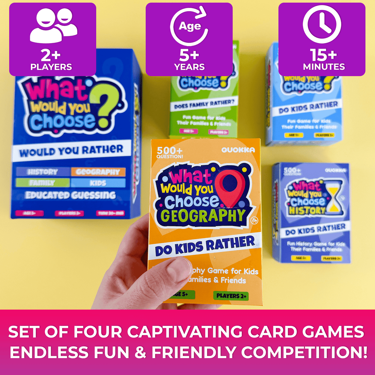 4SET Board Games for Kids