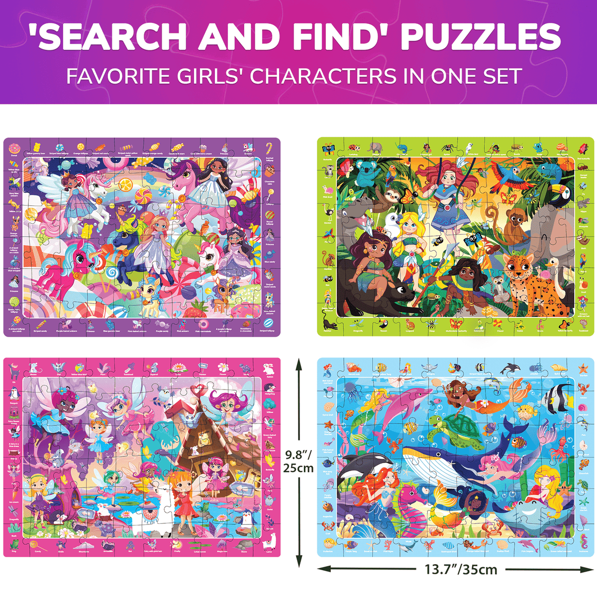60 Puzzles for Toddlers