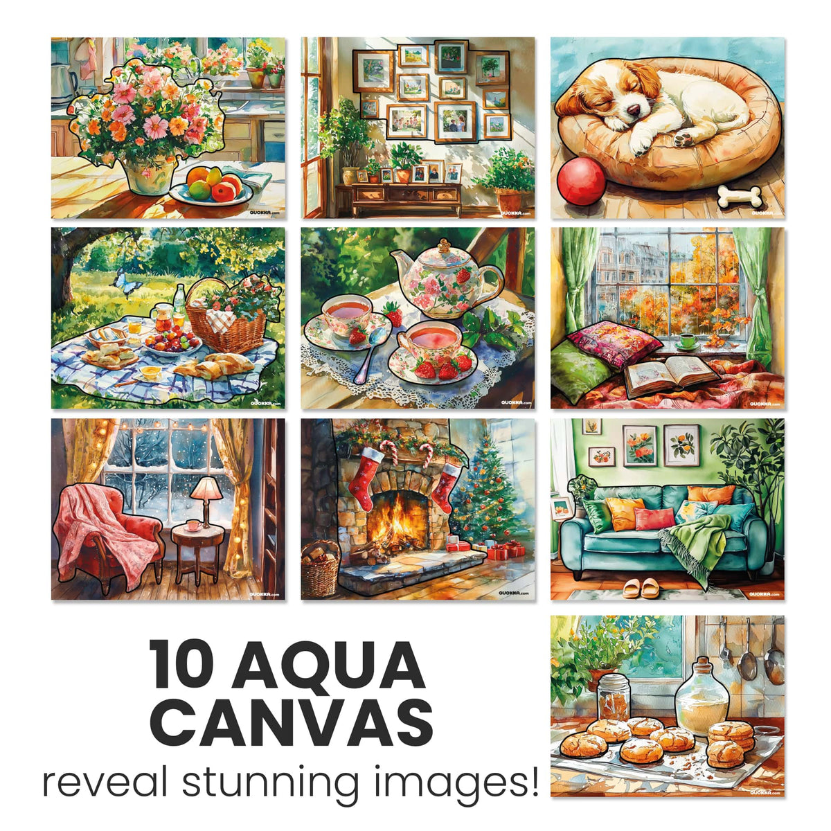 10PACK Water Painting 