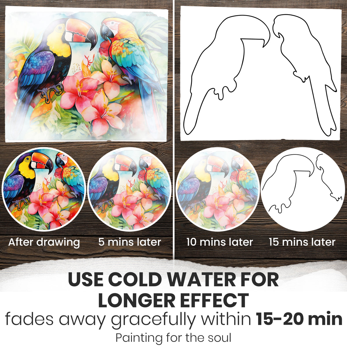 Water Painting Dementia Activities for Seniors | Nature
