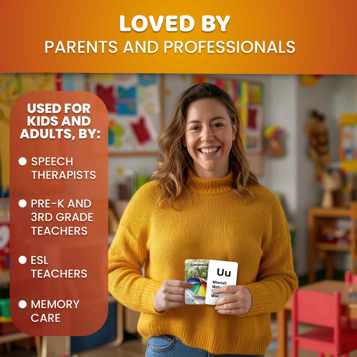 260 Flash Cards with Realistic Images for Kids