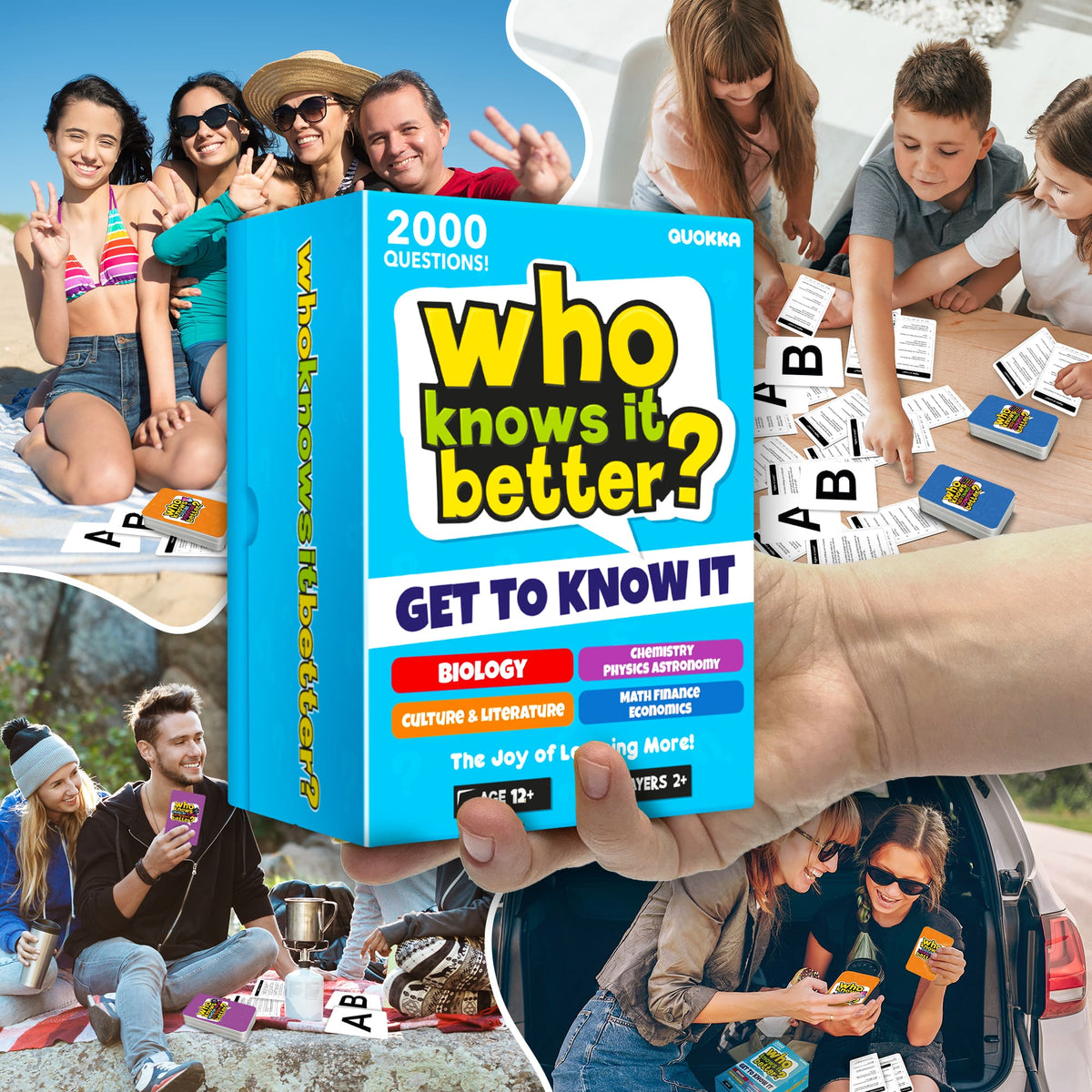 Family Card Game for Kids