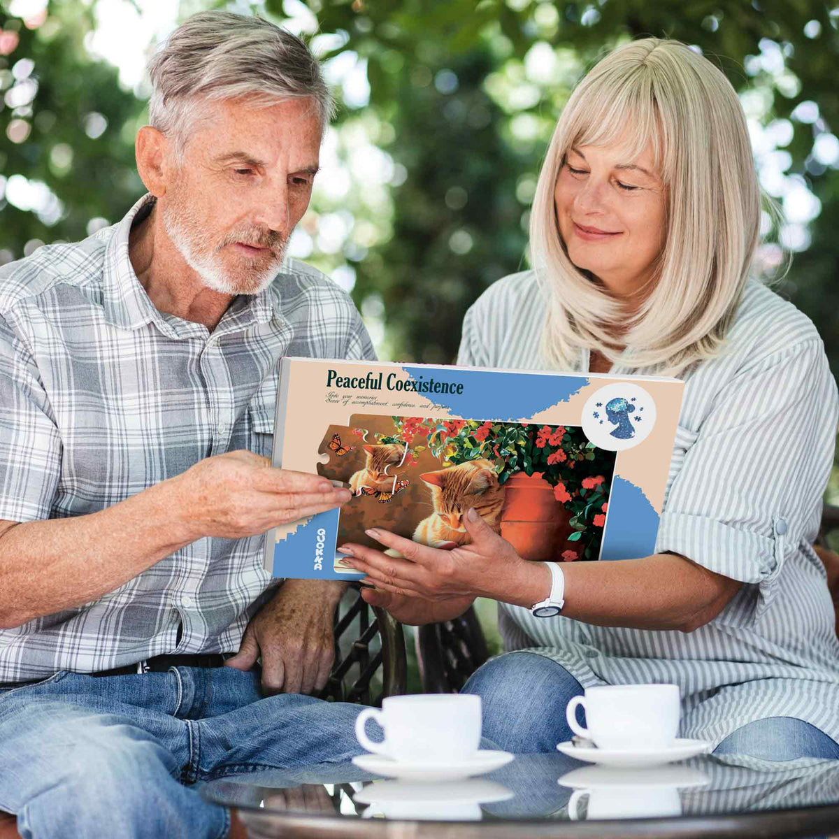 63 Dementia Puzzles for Elderly | Birds and Cats